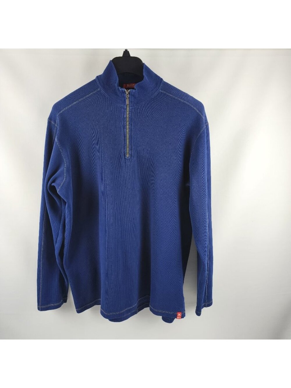 Agave Shirt Mens XL Blue Standard Fit 1/4 Zip Pullover USA
